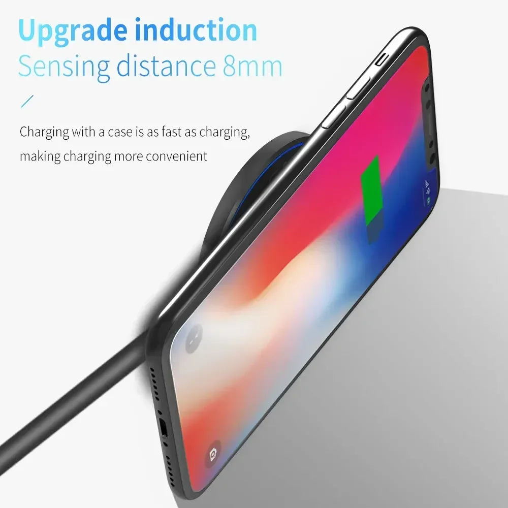 Wireless Charging Stand, Minimalist Fast Charger