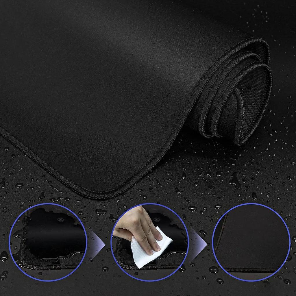 Extended Desk Mat, Minimalist Anti-Slip Mouse Pad