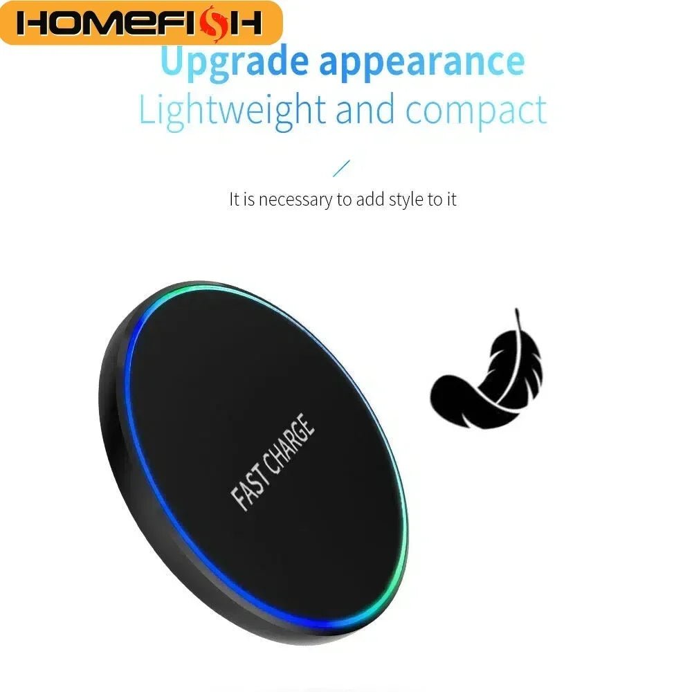 Wireless Charging Stand, Minimalist Fast Charger
