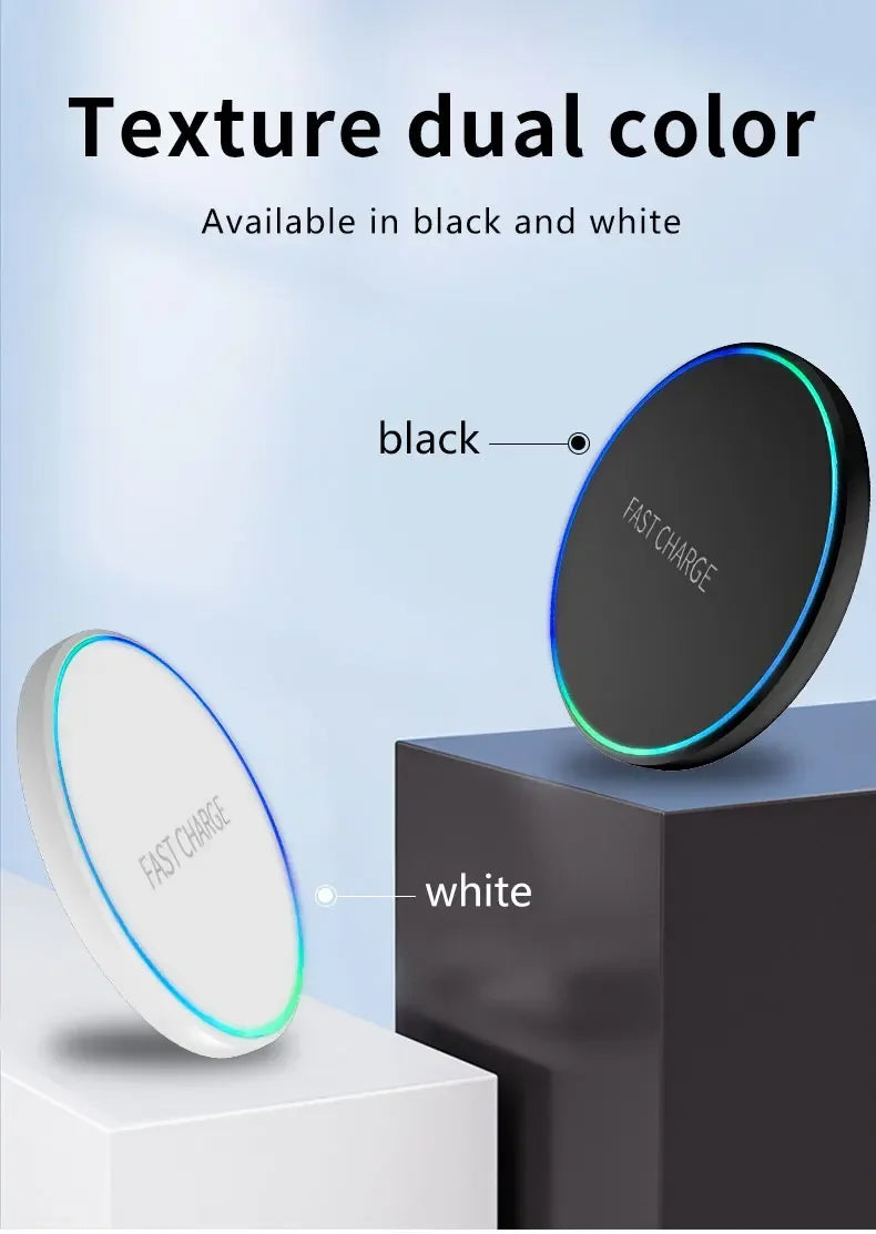 Wireless Charging Stand, Minimalist Fast Charger