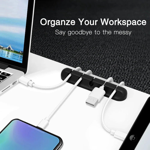 Silicone USB Cable Organizer