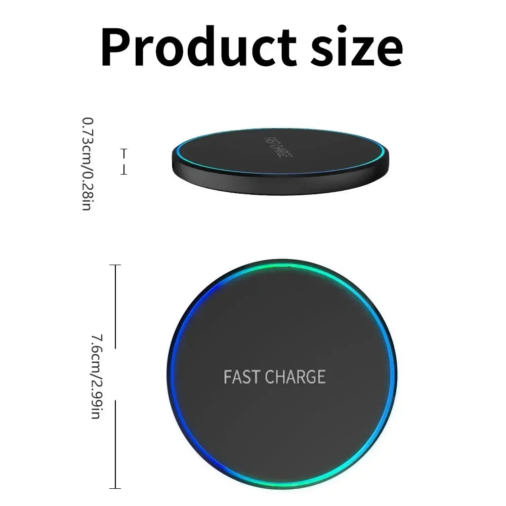 Wireless Charging Stand, Minimalist Fast Charger